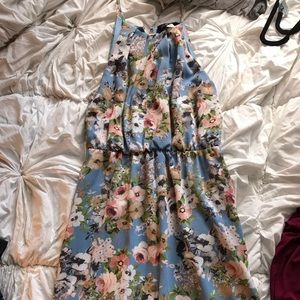 Francesca’s Blue floral dress